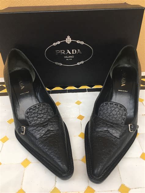 prada shoes vintage heels|used prada shoes for sale.